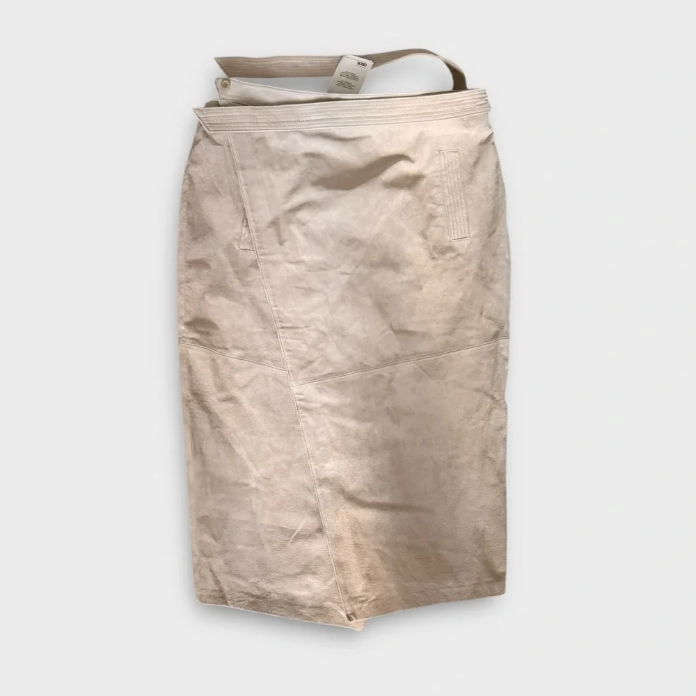 ASOS Premium Suede Midi Skirt – Size 14 (NWT) - Picture 4 of 9